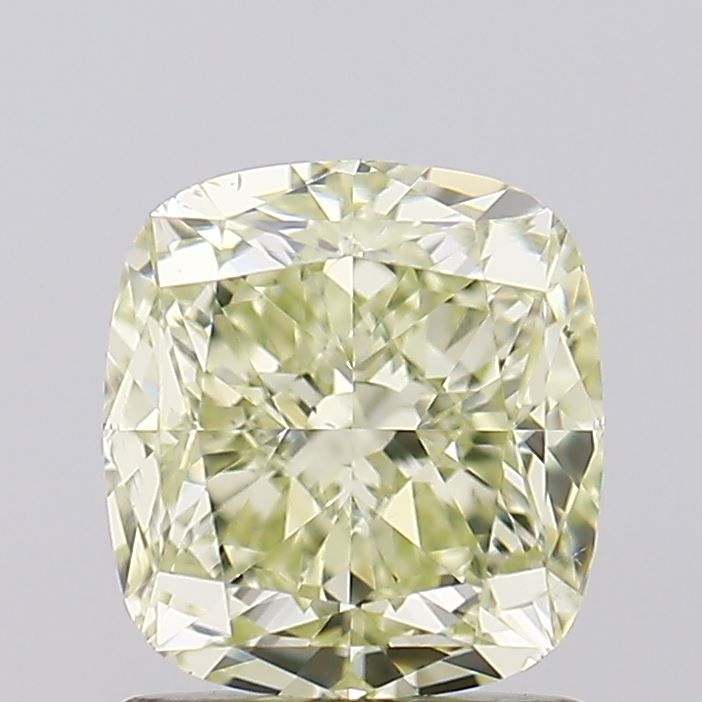 Diament 1.74 ct Fancy Light Brownish Greenish Yellow/VS2