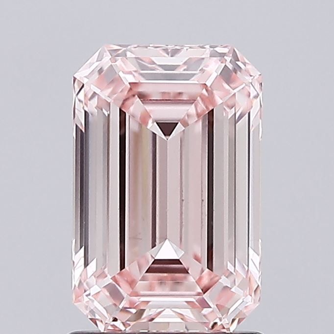 1.54 CT Fancy Intense Pink EMERALD