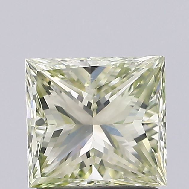 Diament 1.39 ct Fancy Grayish Greenish Yellow/SI1