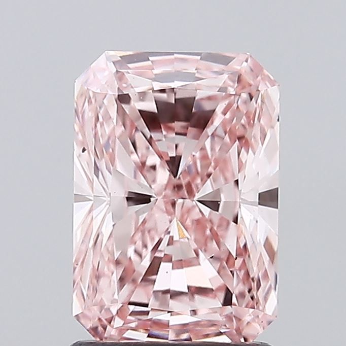 1.53 CT Fancy Vivid Pink RADIANT