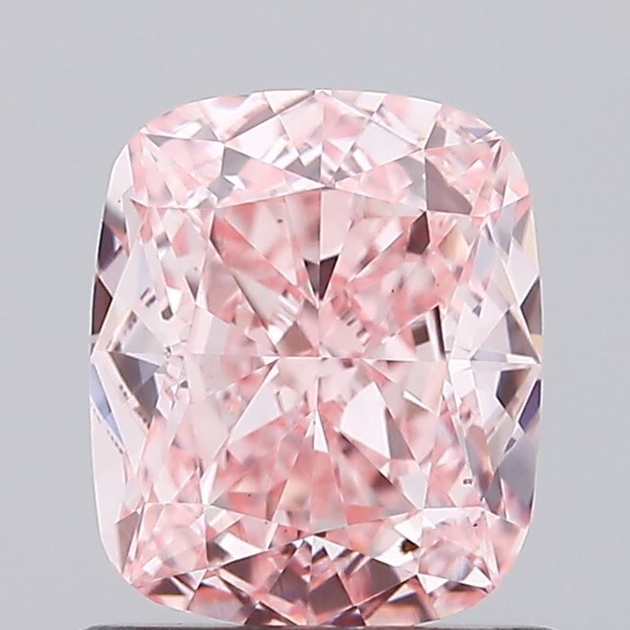 1.04 CT Fancy Intense Pink CUSHION BRILLIANT