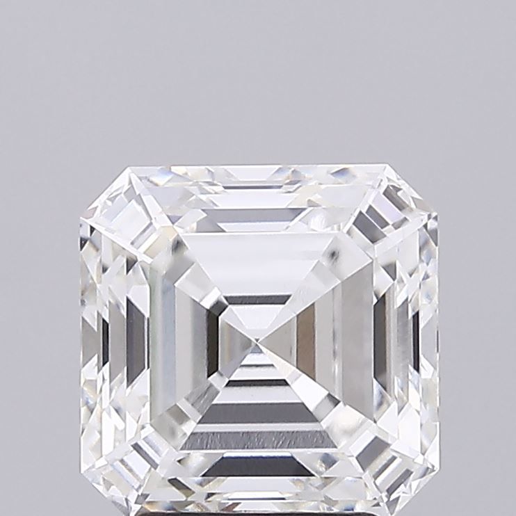 3.04 ct Square Emerald diamond