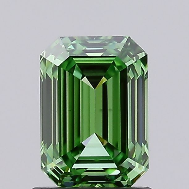 1.13 CT Fancy Vivid Green EMERALD
