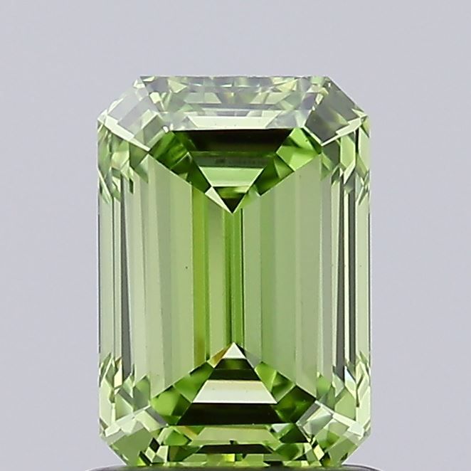 1.12 CT Fancy Vivid Green EMERALD