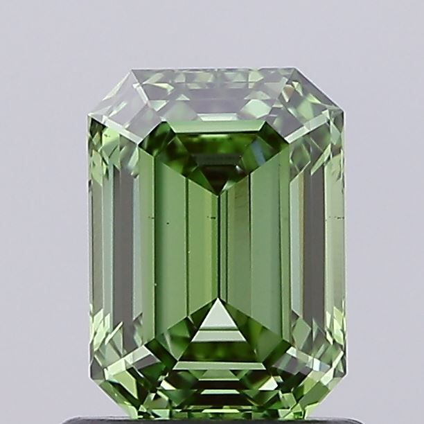 1.03 CT Fancy Vivid Green EMERALD