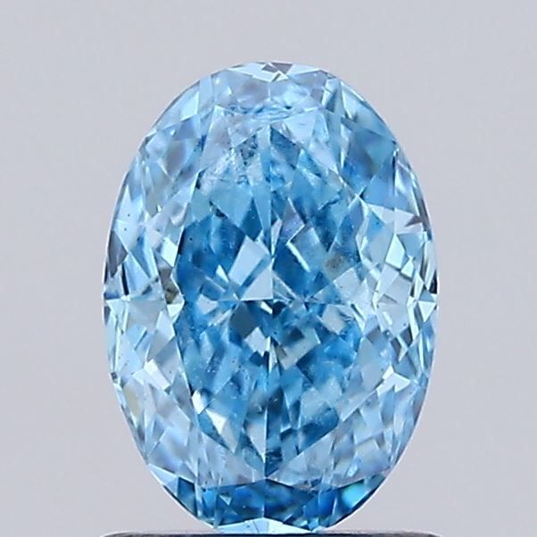 1.0 CT Fancy Vivid Blue OVAL