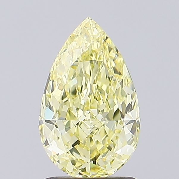 1.07 CT Fancy Intense Yellow PEAR