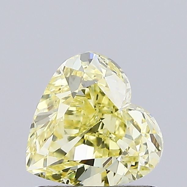1.01 CT Fancy Intense Yellow HEART