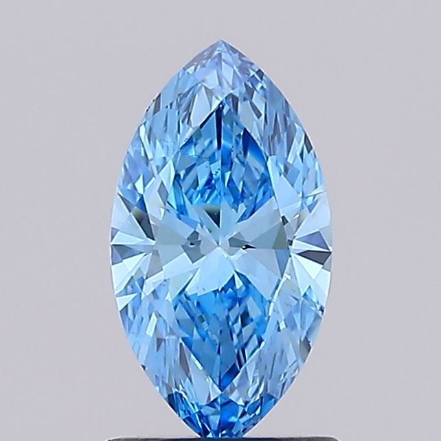 1.0 CT Fancy Vivid Blue MARQUISE