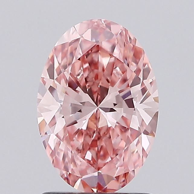 1.51 CT Fancy Vivid Pink OVAL