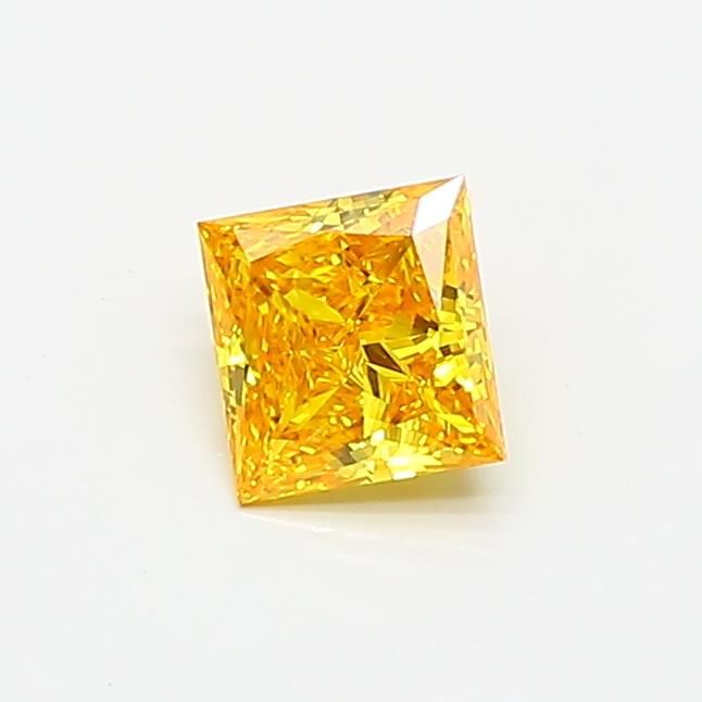 0.42 CT Fancy Vivid Yellow PRINCESS