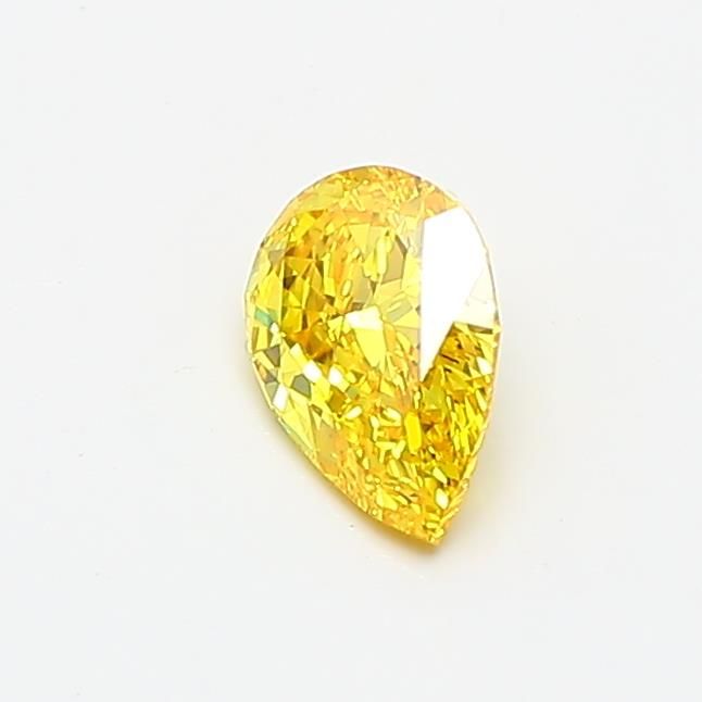 0.45 CT Fancy Vivid Yellow PEAR