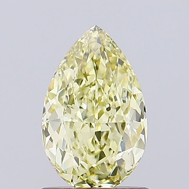 1.23 CT Fancy Yellow PEAR