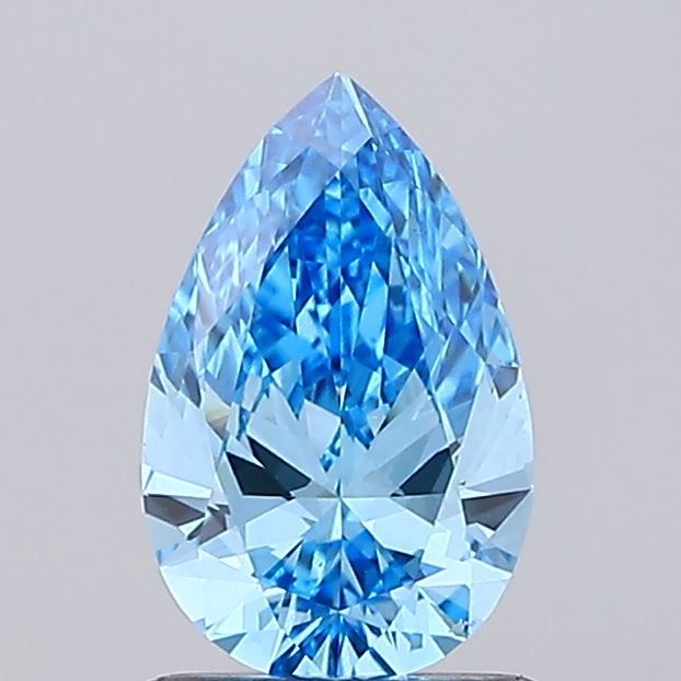 1.0 CT Fancy Vivid Blue PEAR