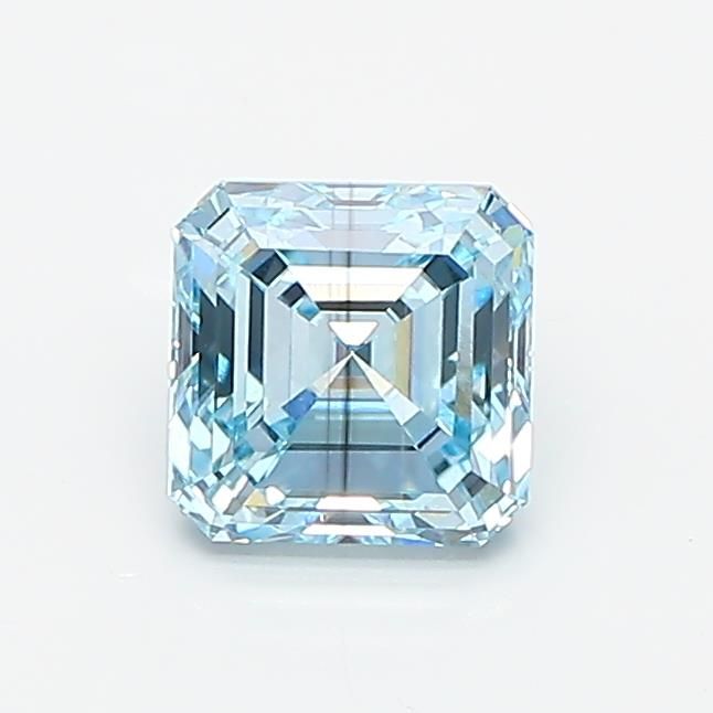 1.03 CT Fancy Intense Blue ASSCHER