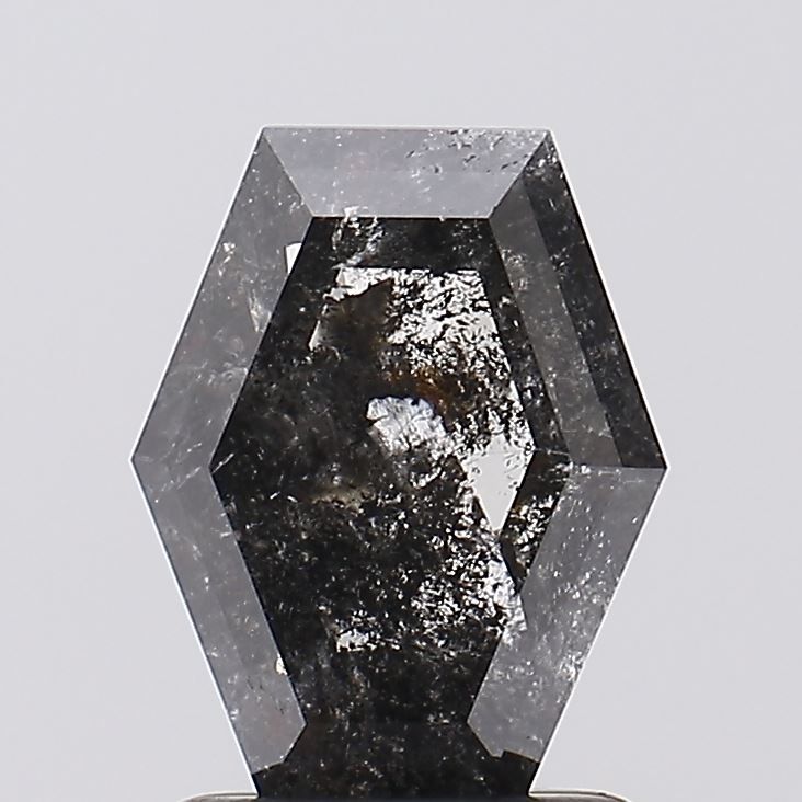 Diament 1.49 ct Fancy Salt and Pepper/I3