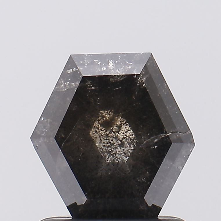 Diament 0.94 ct Fancy Salt and Pepper/I3