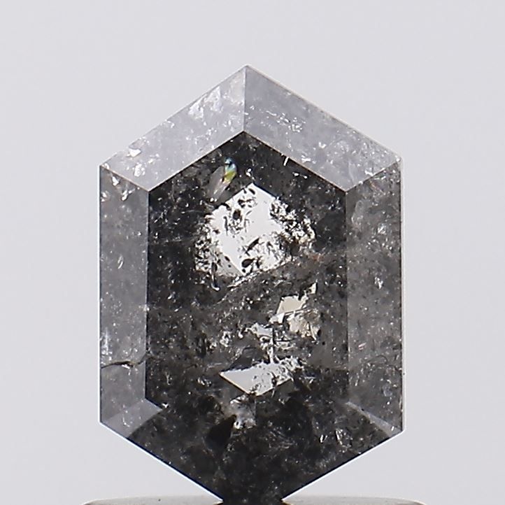 Diament 0.83 ct Fancy Salt and Pepper/I3