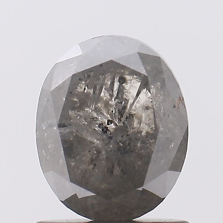 Diament 1.4 ct Fancy Salt and Pepper/I3
