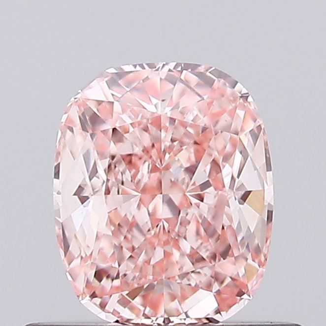 0.58 CT Fancy Intense Pink CUSHION MODIFIED