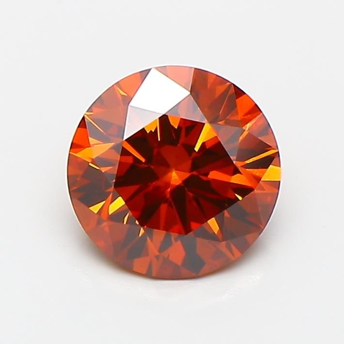 1.07 CT Fancy Deep Orange ROUND