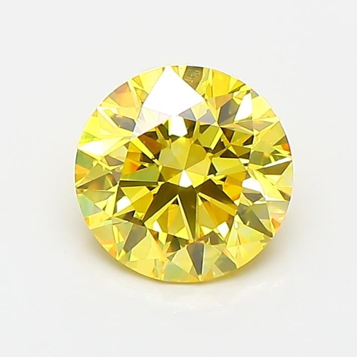 1.07 CT Fancy Vivid Yellow ROUND