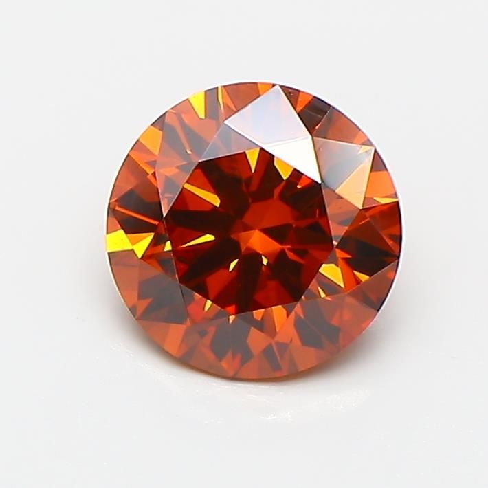1.0 CT Fancy Deep Orange ROUND