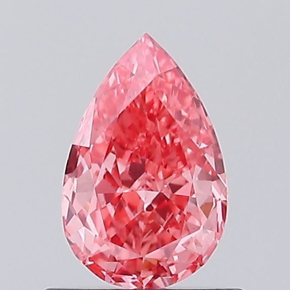 0.57 CT Fancy Vivid Pink PEAR