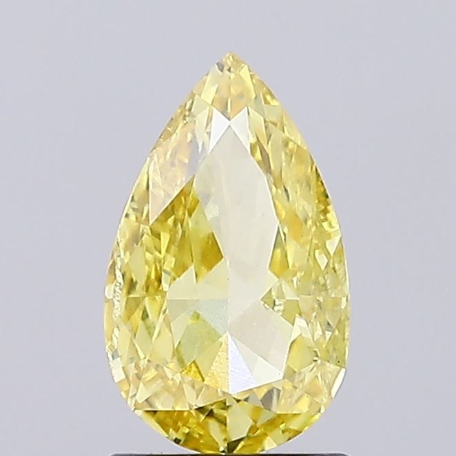 1.44 CT Fancy Vivid Yellow PEAR