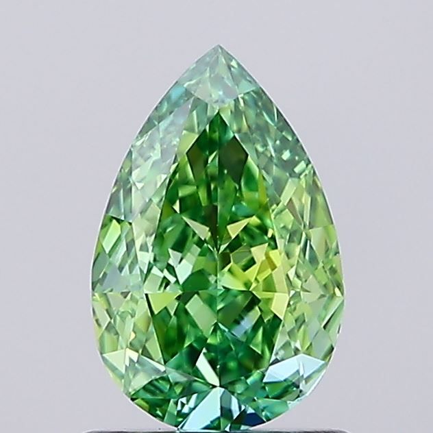 1.05 CT Fancy Intense Green PEAR