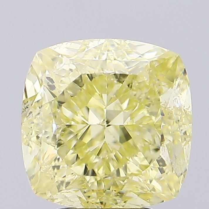 Diament 5.01 ct Fancy Yellow/SI1