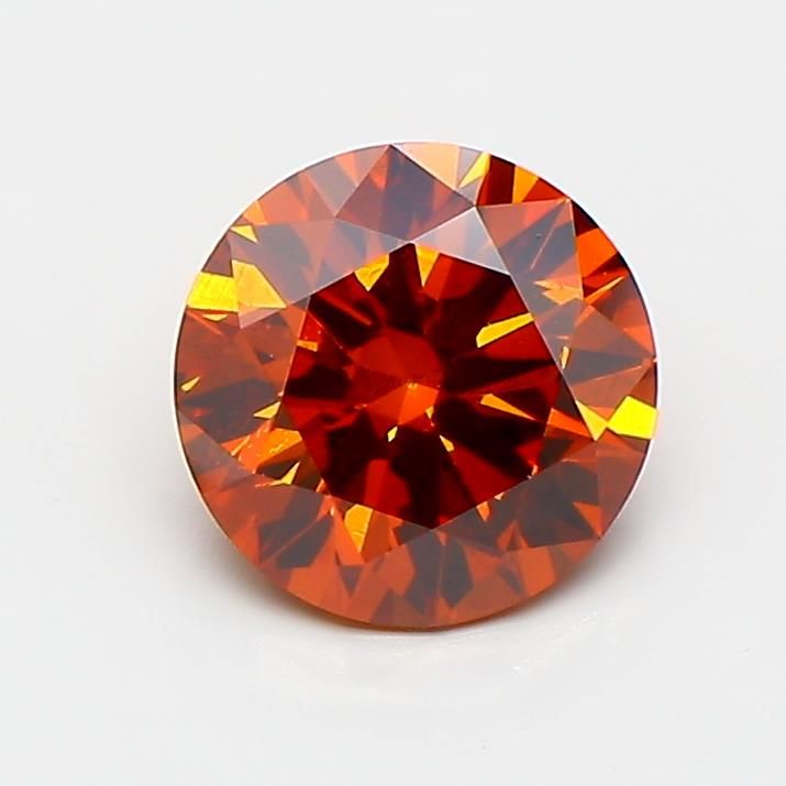 1.06 CT Fancy Deep Orange ROUND