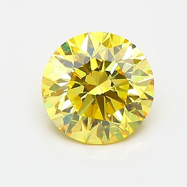 1.05 CT Fancy Vivid Yellow ROUND
