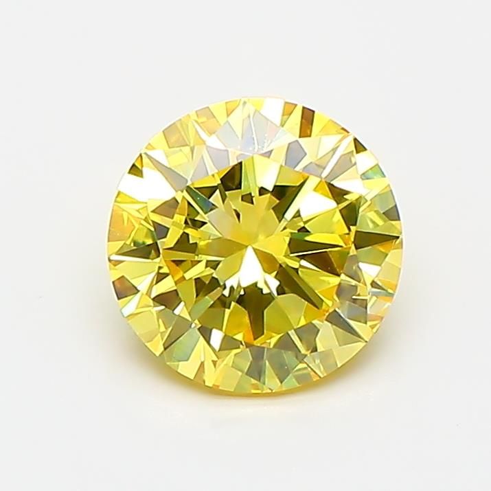 1.0 CT Fancy Vivid Yellow ROUND