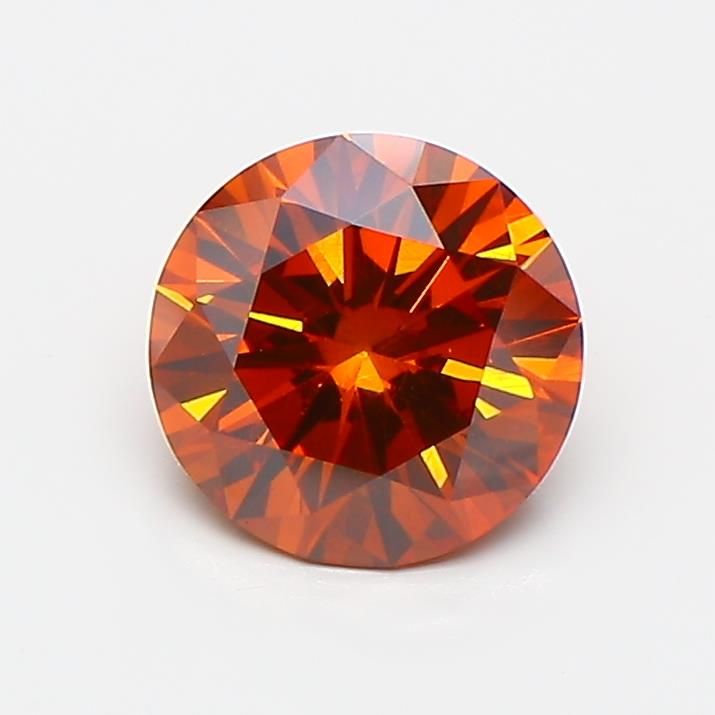 1.0 CT Fancy Deep Orange ROUND
