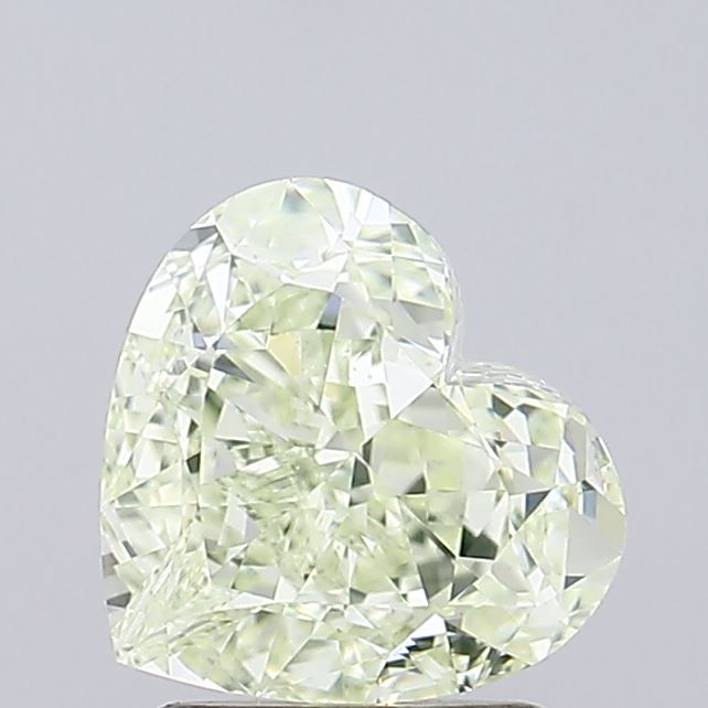 Diament 2.01 ct Fancy Light Green Yellow/VS1