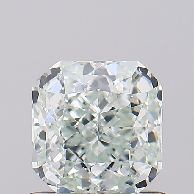 Diament 0.87 ct Fancy Light Blueish Green/