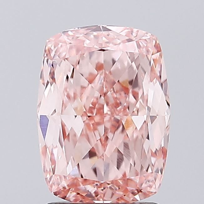 2.08 CT Fancy Intense Pink CUSHION MODIFIED