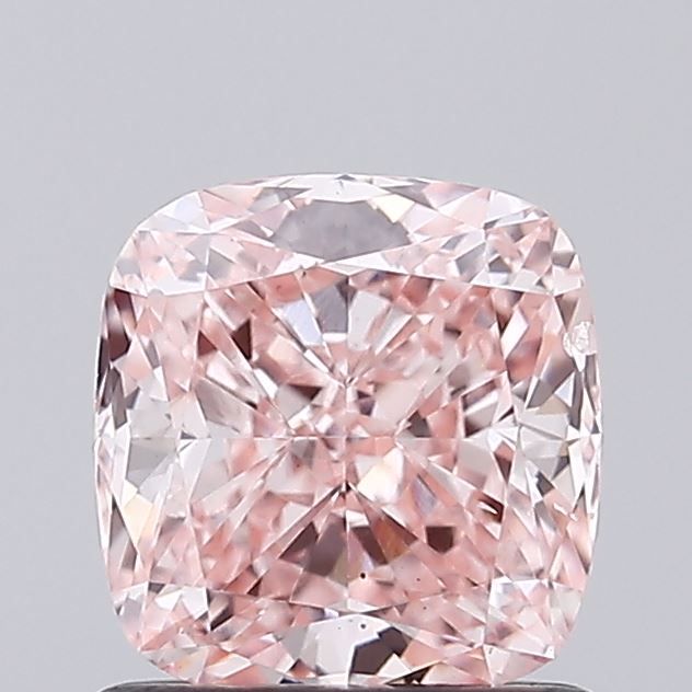 1.02 CT Fancy Intense Pink CUSHION MODIFIED