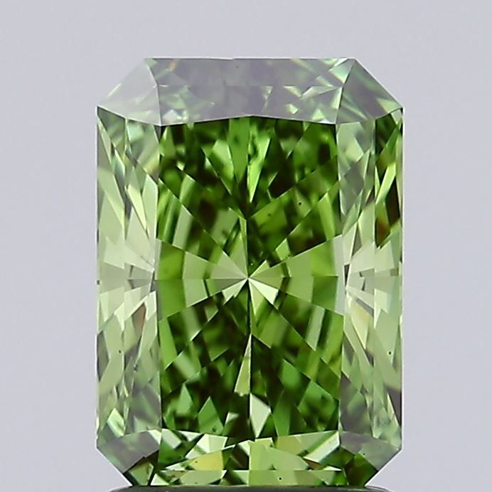 1.49 CT Fancy Vivid Green RADIANT