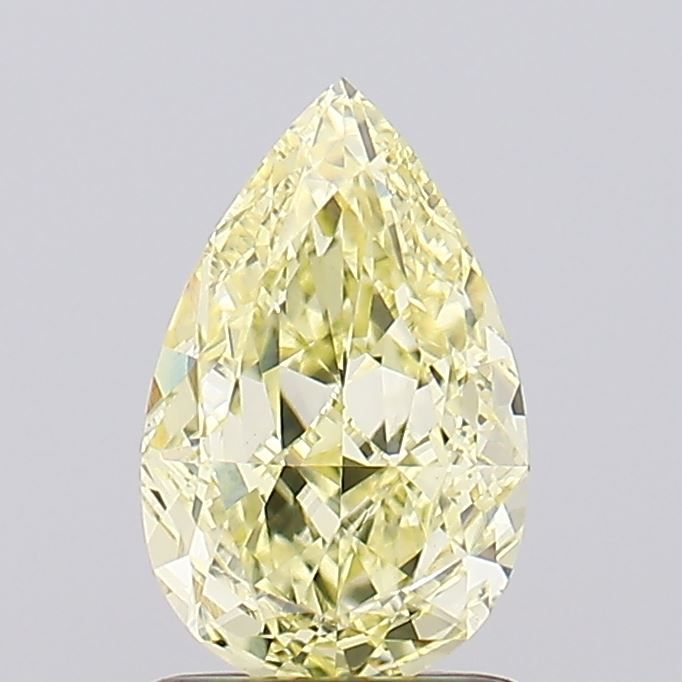 1.41 CT Fancy Yellow PEAR