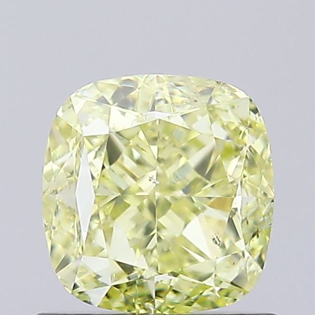 Diament 1.01 ct Fancy Intense Greenish Yellow/SI1