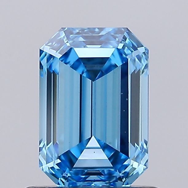 0.99 CT Fancy Vivid Blue EMERALD