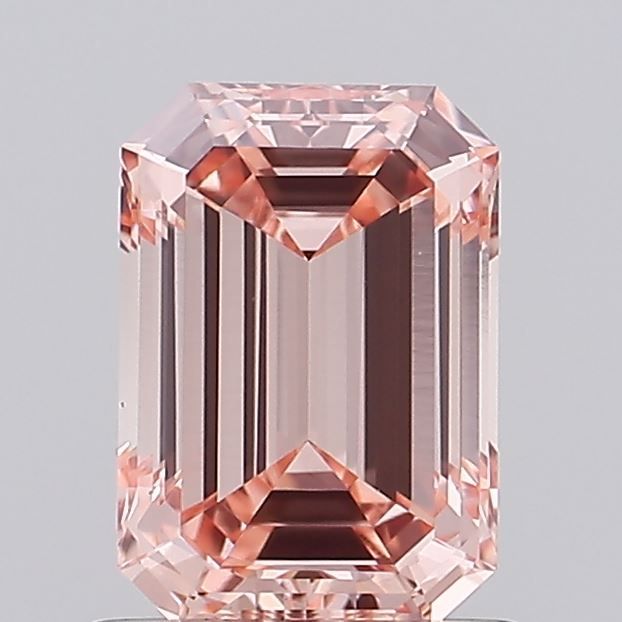 1.0 CT Fancy Intense Pink EMERALD