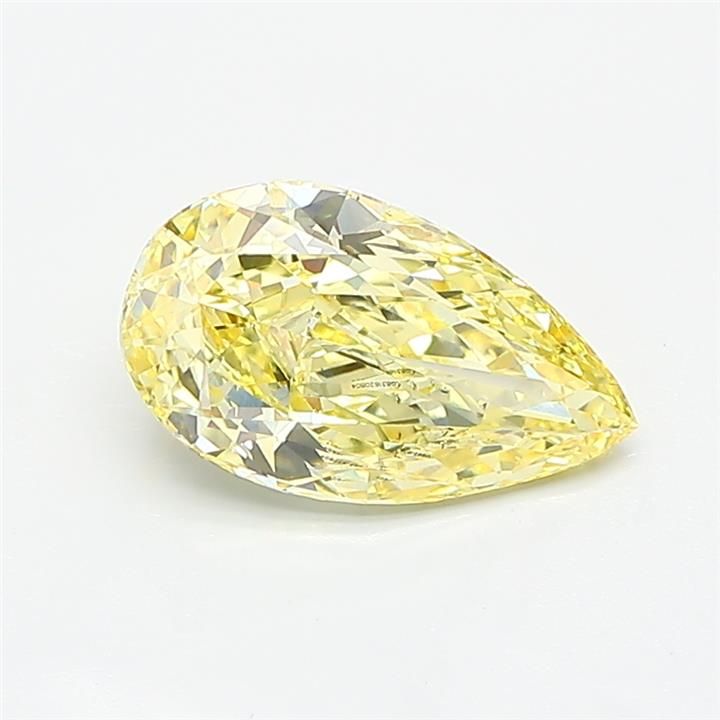 1.51 CT Fancy Intense Yellow PEAR