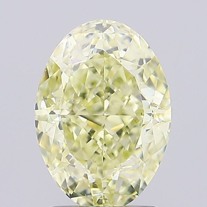 Diament 2.01 ct Fancy Light Yellow/VS2