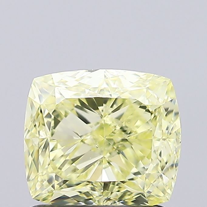 Diament 1.5 ct Fancy Light Yellow/VS2