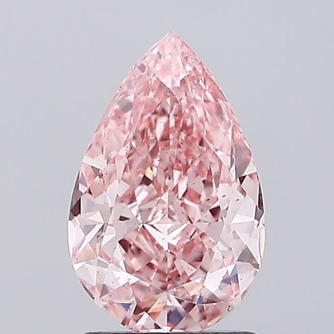 1.57 CT Fancy Vivid Pink PEAR
