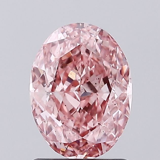 1.51 CT Fancy Vivid Pink OVAL