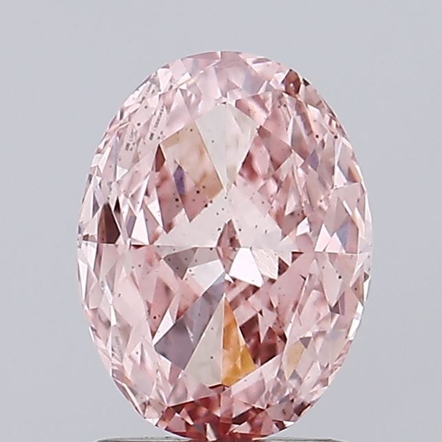 1.51 CT Fancy Intense Pink OVAL